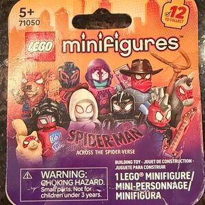LEGO Minifigures Spider-Man Set with Red and Black